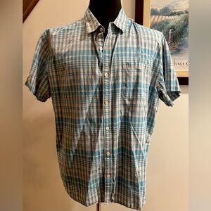 32 BAR BLUES | men’s button up shirt. Size: XXL